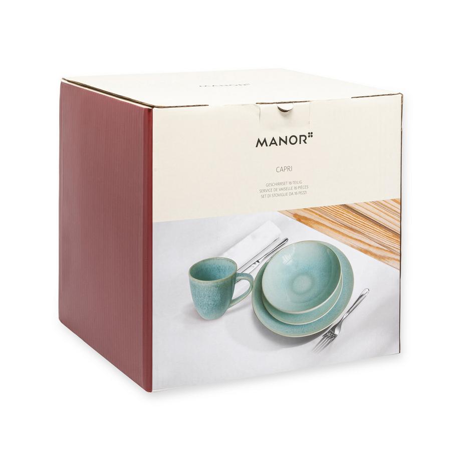 Manor Set da tavola 16 pezzi Capri 