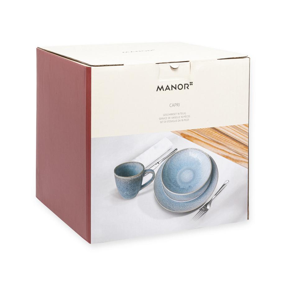 Manor Set da tavola 16 pezzi Capri 