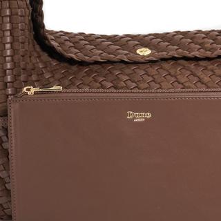 Dune London Deliberate Borsa a mano intrecciata  