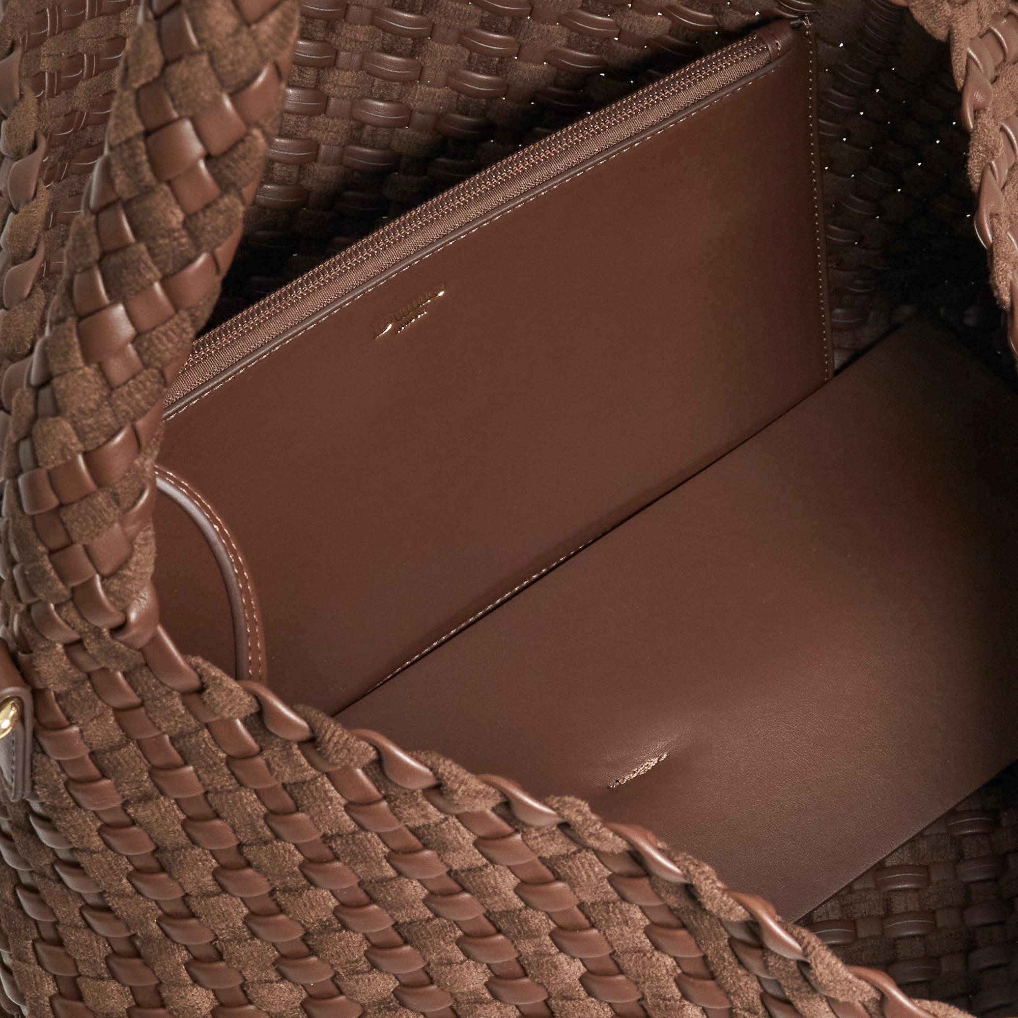 Dune London Deliberate Borsa a mano intrecciata  