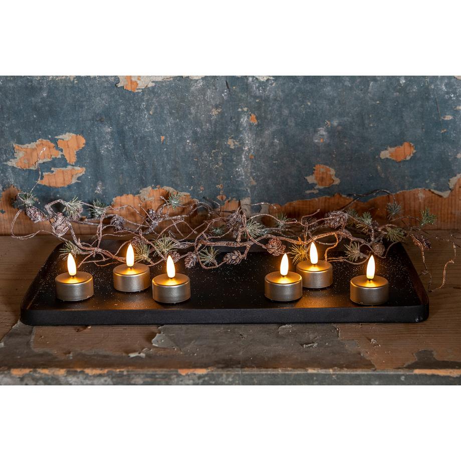 STT LED Teelichter, 6 Stück Tea Light Set 