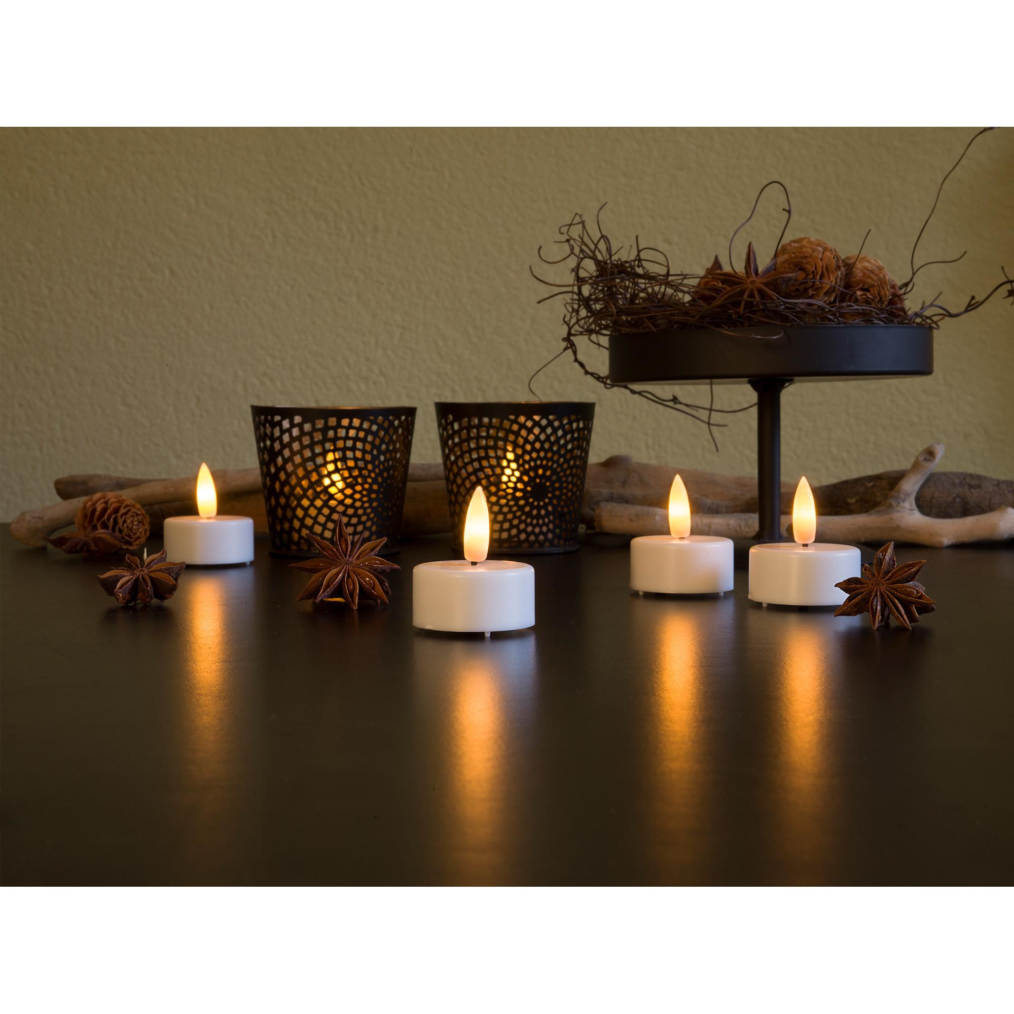 STT LED Teelichter, 6 Stück Tea Light Set 