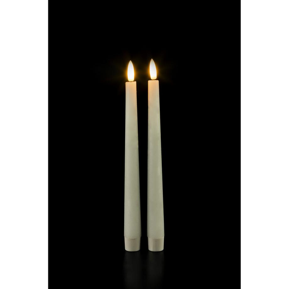 STT Candele LED, 2 pezzi Taper Candle 
