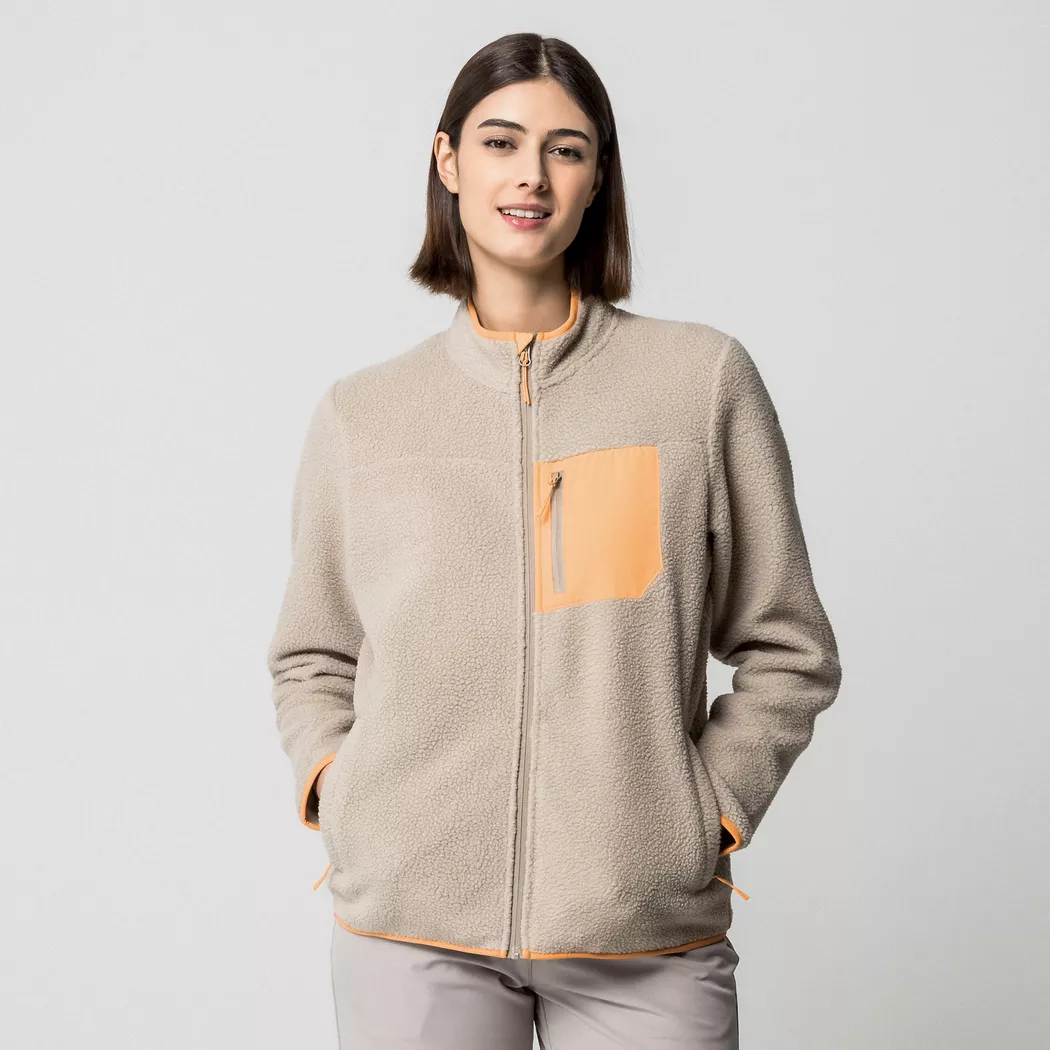 Manor Sport Windsor Fleece Jacket Brown L