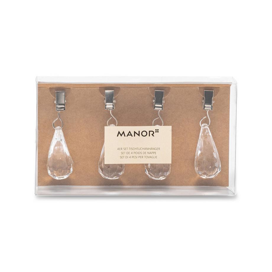 Pesi tendi tovaglie, 4 pezzi