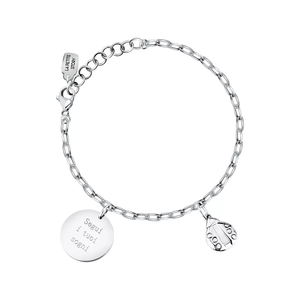 La Petite Story - Armband, 16+3CM, Silberfarben