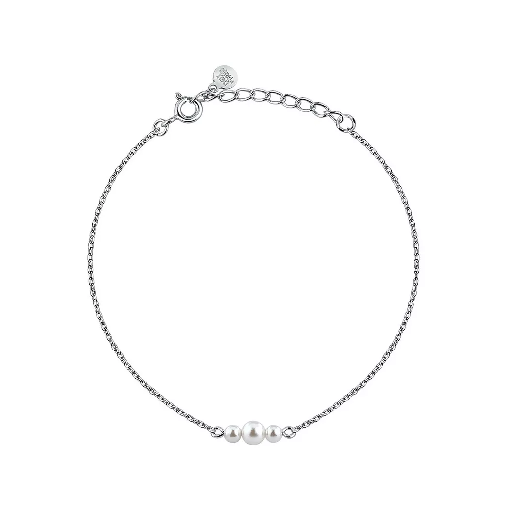 La Petite Story - Armband, Emily In Paris, 16+3CM, Silber