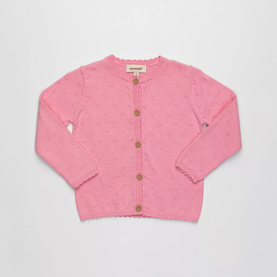 Manor Baby - Cardigan, 104, Pink