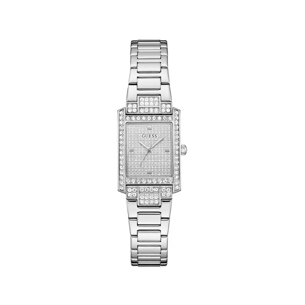 Guess - Analoguhr, Bonnet, 23mm, Silber