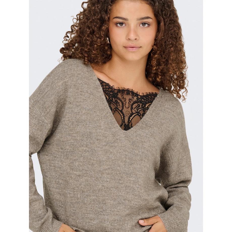 ONLY Reversibler Strickpullover  