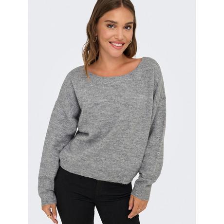 ONLY Pullover mit Spitzendetail  