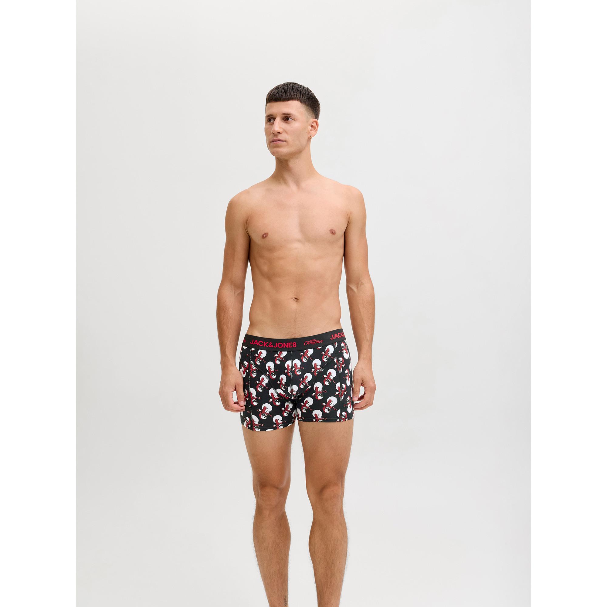 JACK & JONES X-Mas Coffret Cadeau Boxer et Chaussettes  