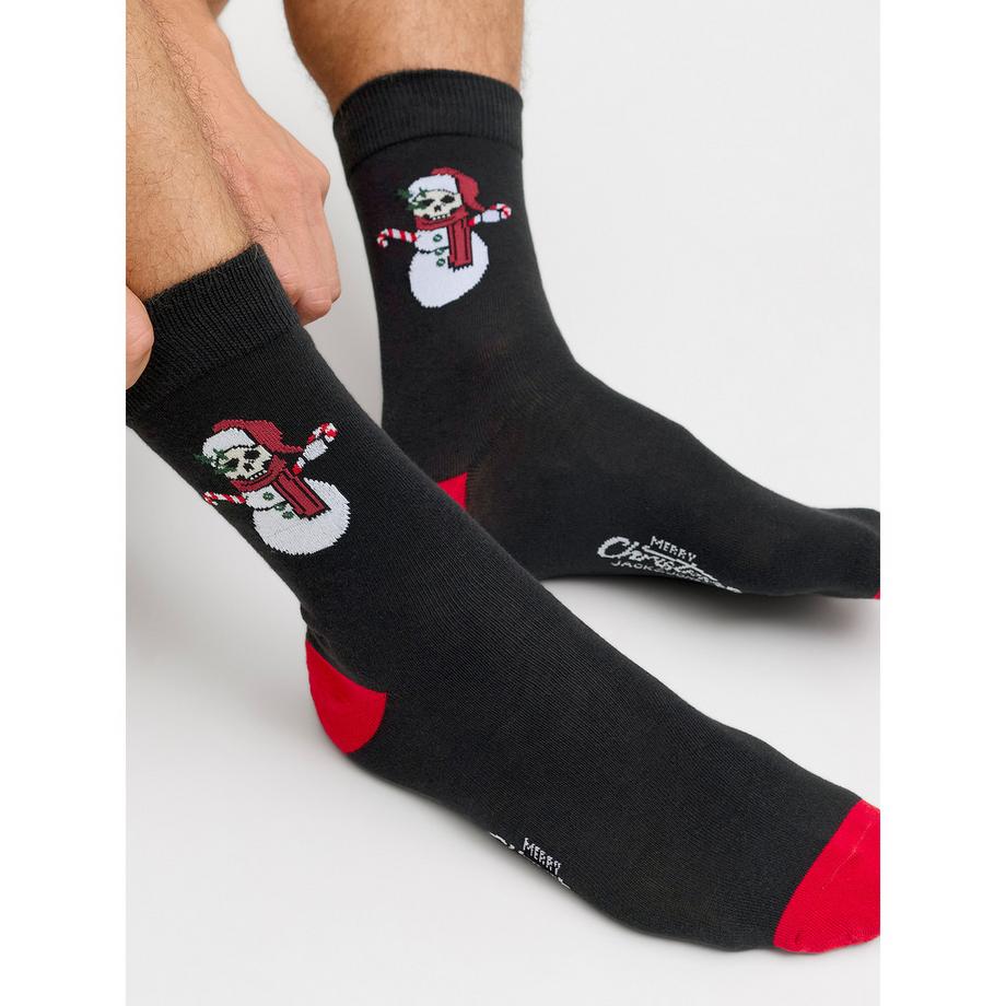 JACK & JONES X-Mas Coffret Cadeau Boxer et Chaussettes  