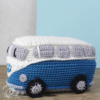 Hardicraft Häkelset VW Bus Blau 