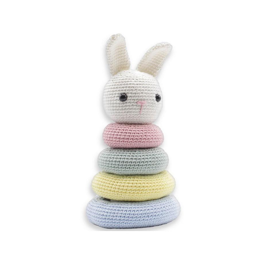 Hardicraft Set de crochet Tour empilable Lapin 