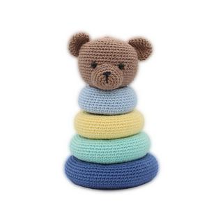 Hardicraft Set de crochet Tour empilable Ours 
