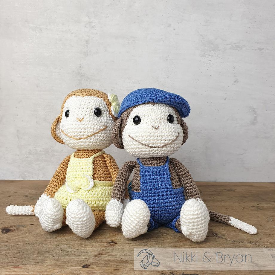 Hardicraft Set de crochet Singe Nikki 
