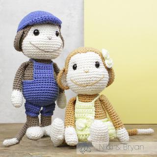 Hardicraft Set de crochet Singe Bryan 