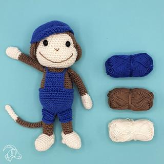 Hardicraft Set de crochet Singe Bryan 