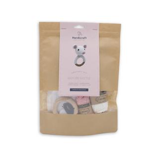 Hardicraft Häkelset Rassel Maus 