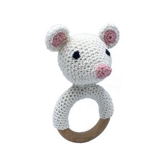 Hardicraft Häkelset Rassel Maus 