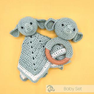 Hardicraft Set de crochet Doudou Éléphant 