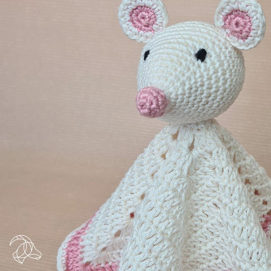 Hardicraft Set de crochet Doudou Souris 