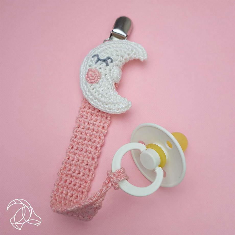 Hardicraft Set de crochet Attache-tétine Lune 