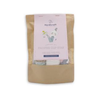 Hardicraft Häkelset Schnullerkette Stern 