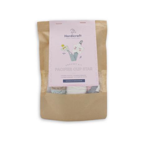 Hardicraft Häkelset Schnullerkette Stern 