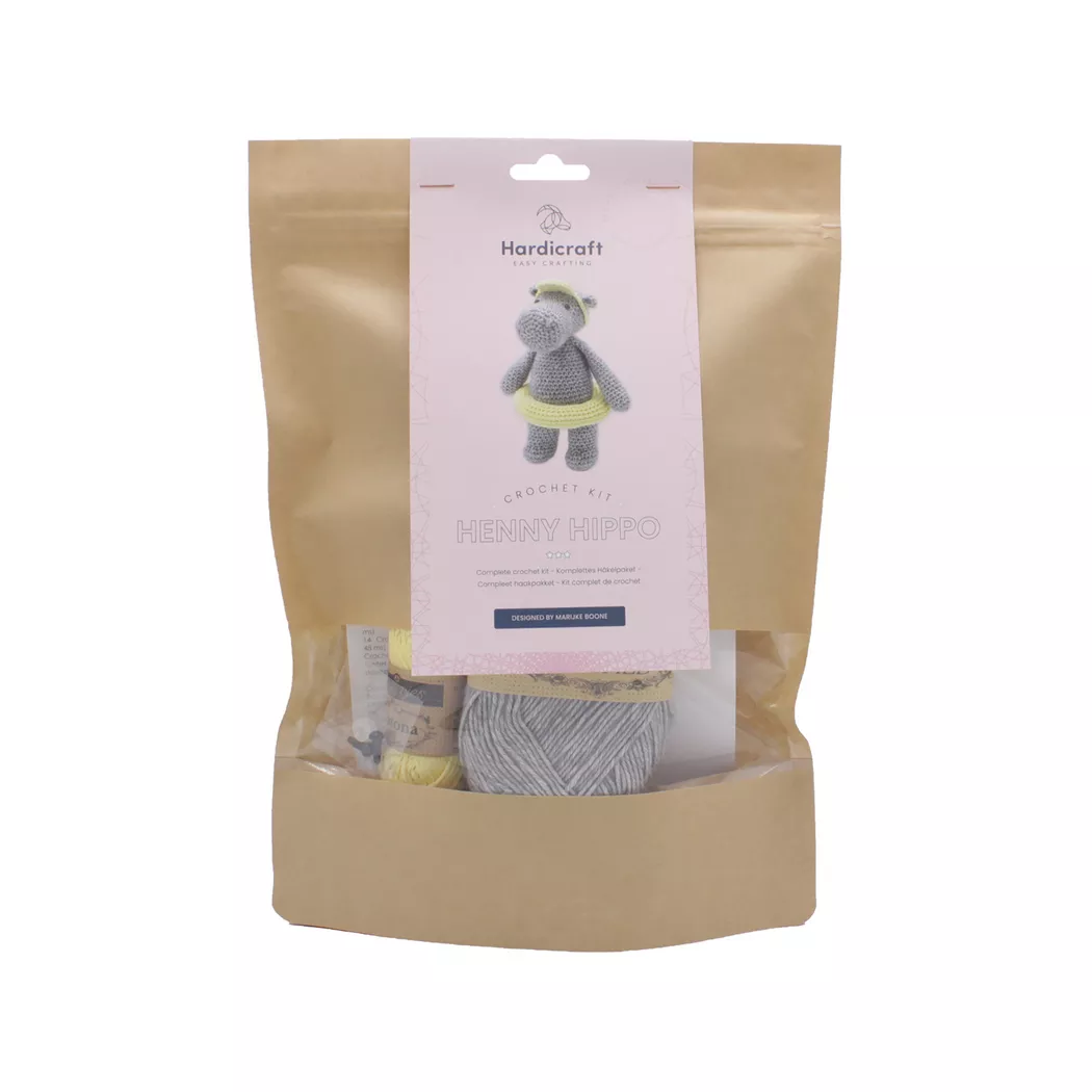 Hardicraft - Häkelset, Set, Grau
