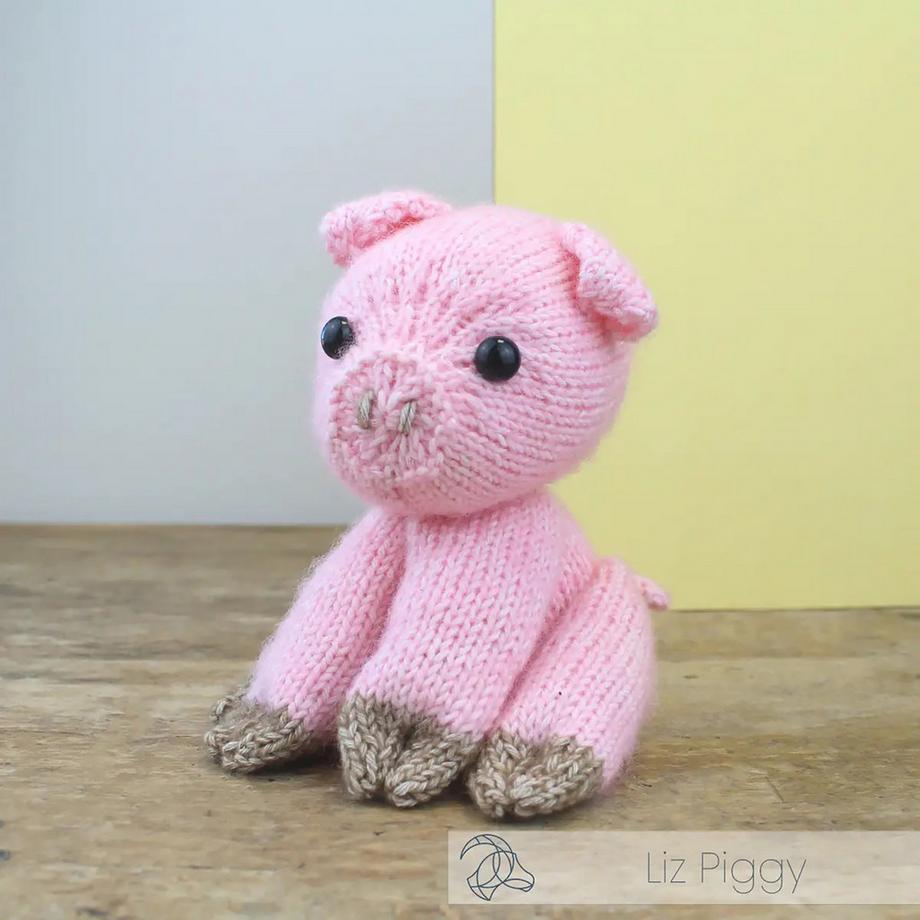 Hardicraft Kit de tricot Cochon Liz 