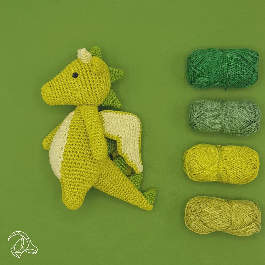 Hardicraft Häkelset Drache Doris 