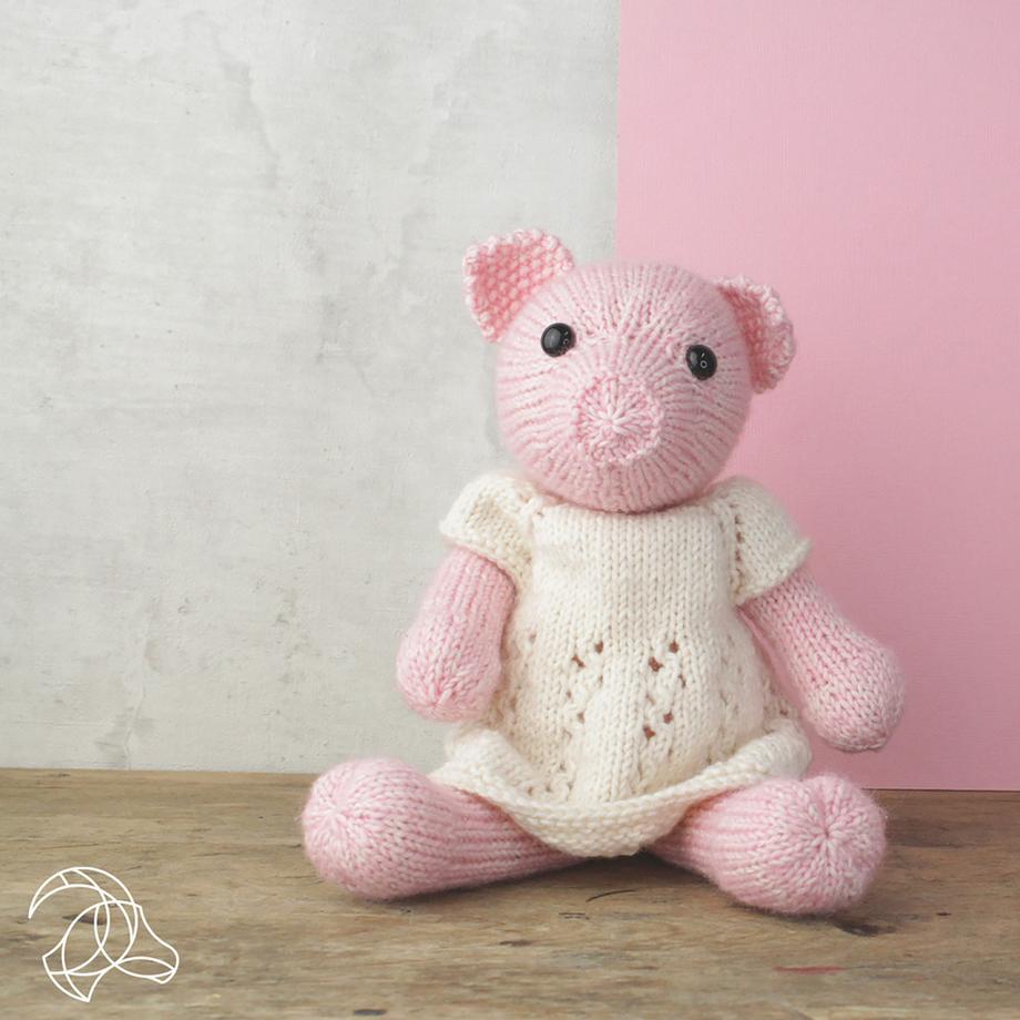 Hardicraft Strickset Schweinchen Frida 