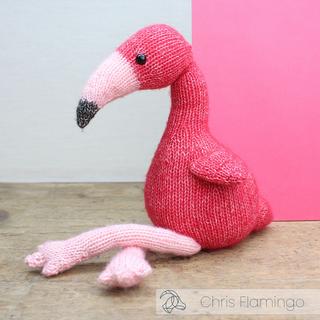 Hardicraft Kit de tricot Flamant rose Chris 