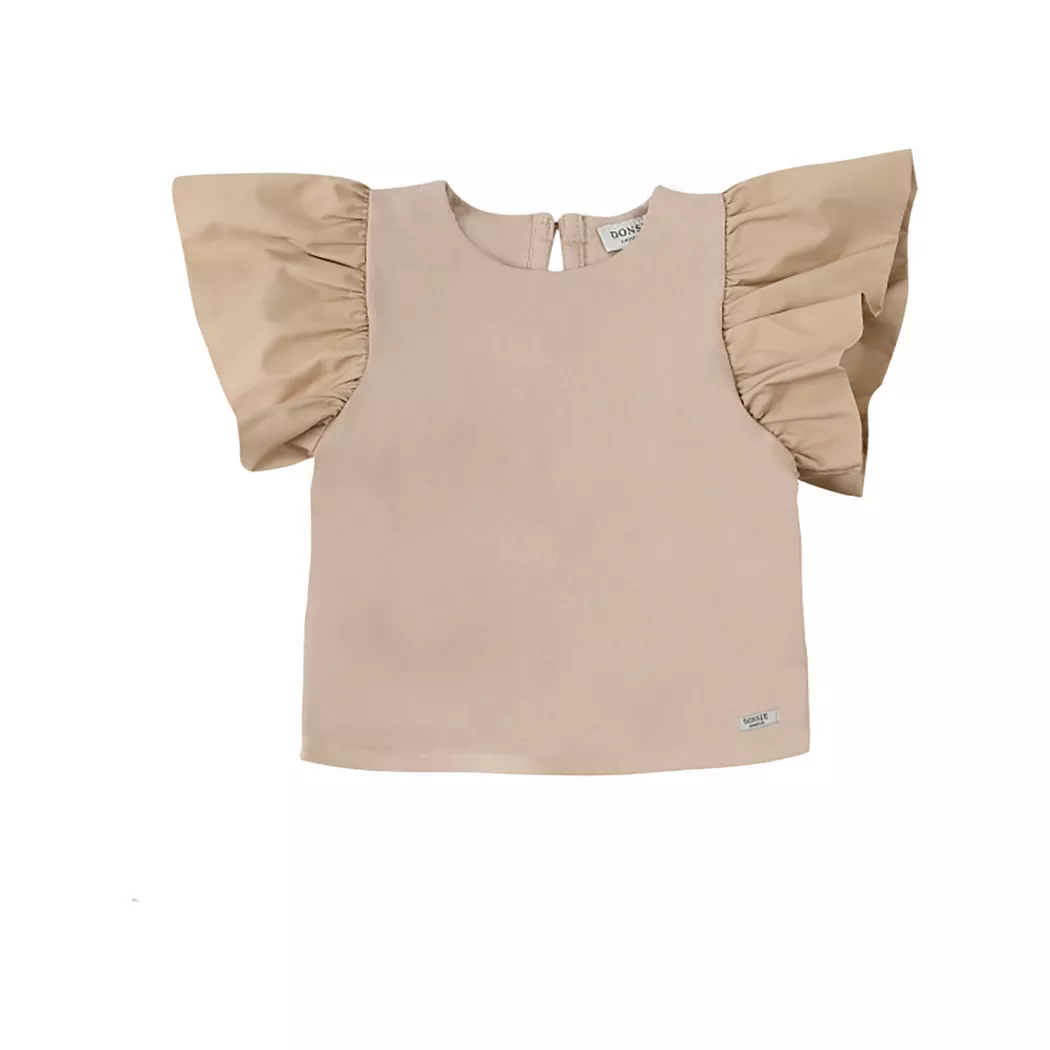 Donsje Amsterdam - T-Shirt, 7-8A, Beige