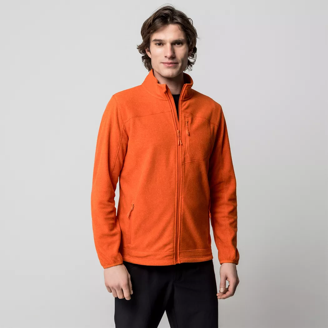 Manor Sport - Fleecejacke, für Herren, Orange, Größe XL