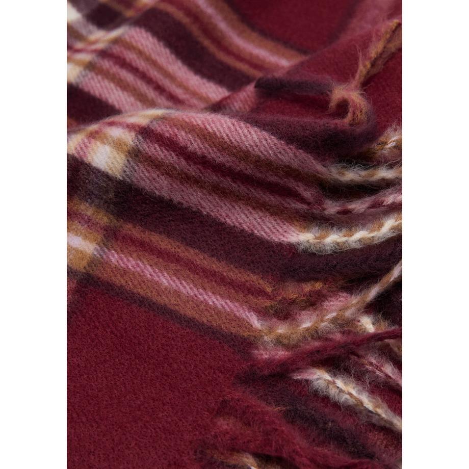 MANGO Macabeo Karierter Schal  