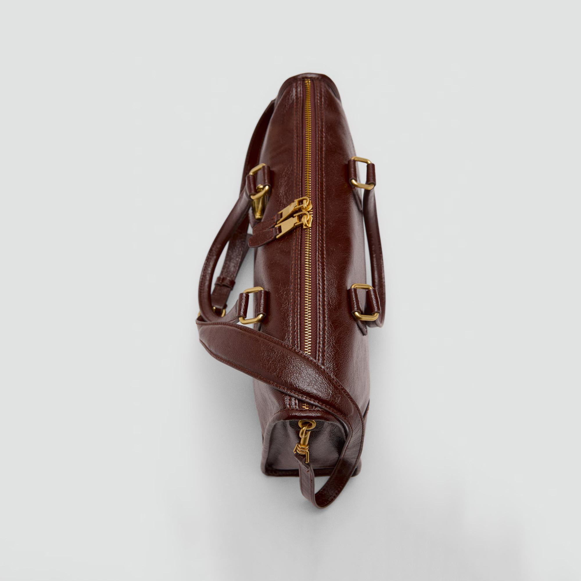 MANGO Agnes Handtasche  