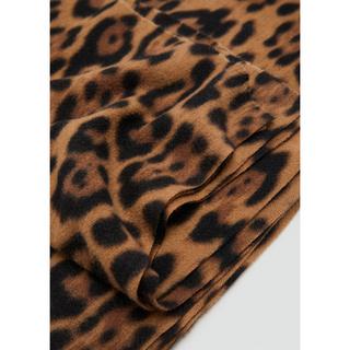 MANGO Leopardo Echarpe  