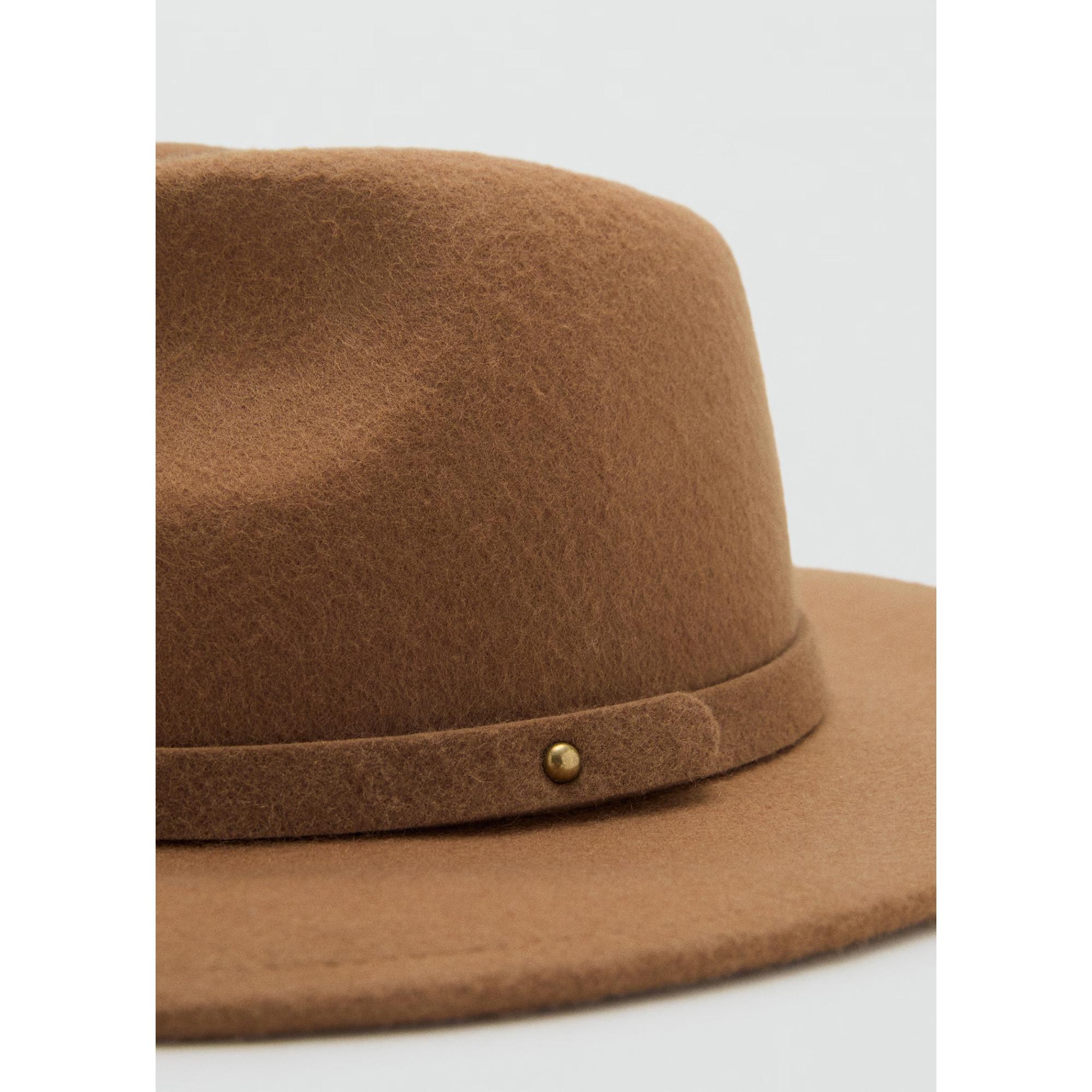 MANGO Lady Chapeau Fedora  