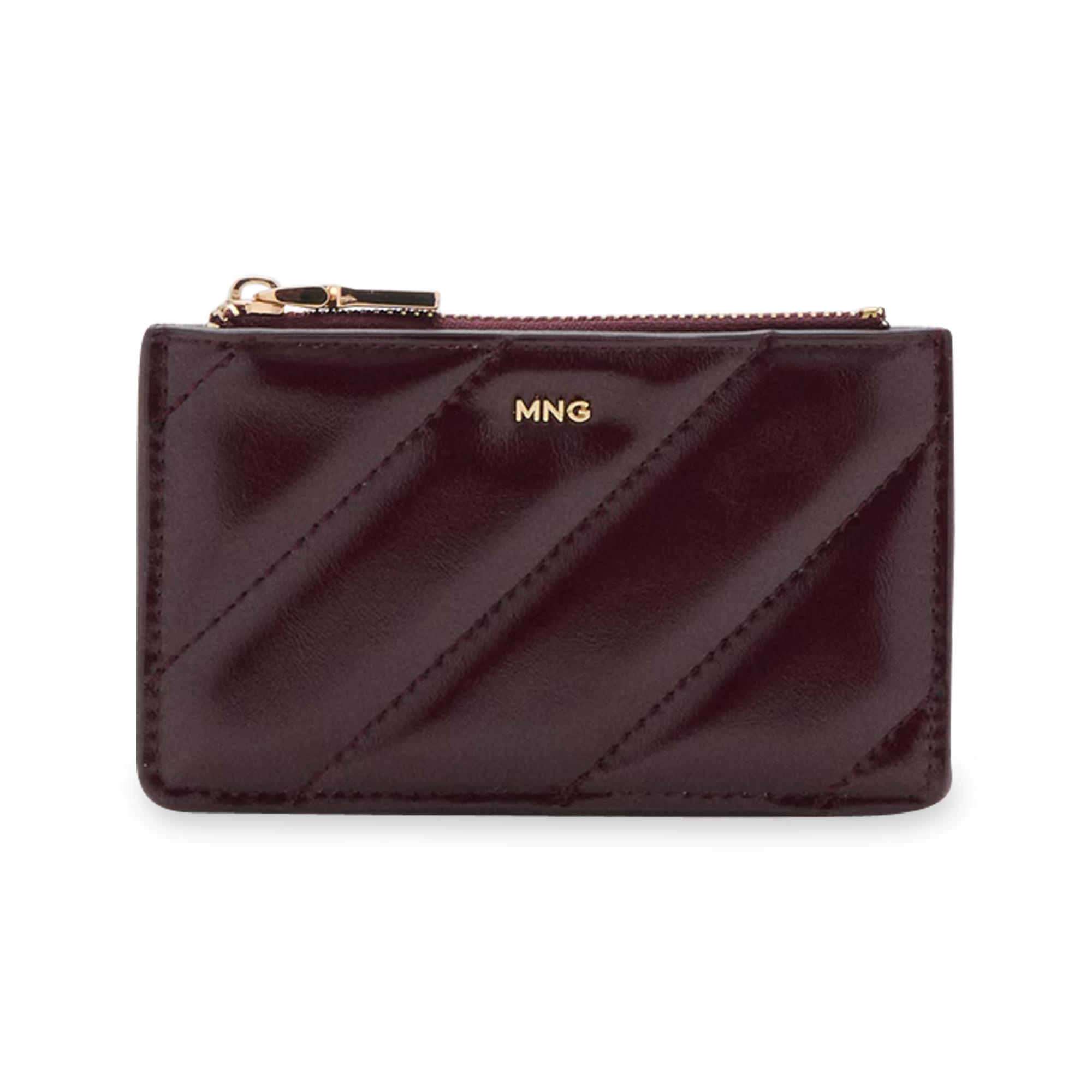 MANGO Diagonal Gestepptes Portemonnaie  