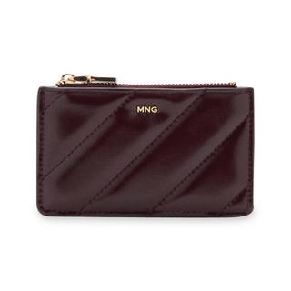 MANGO Diagonal Gestepptes Portemonnaie  