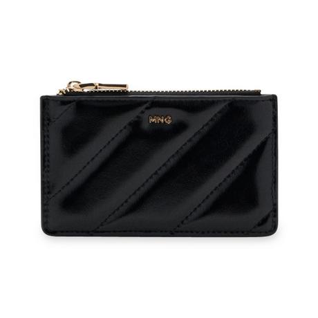 MANGO Diagonal Gestepptes Kartenetui  