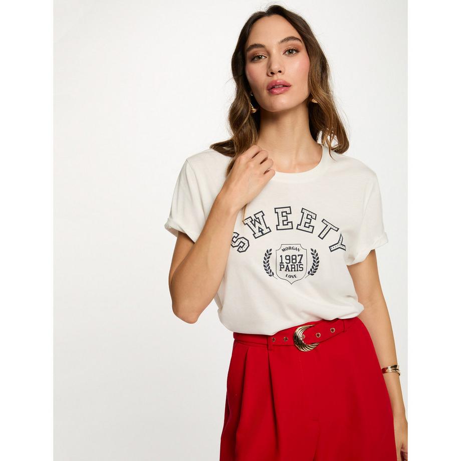 MORGAN T-shirt avec imprimé  