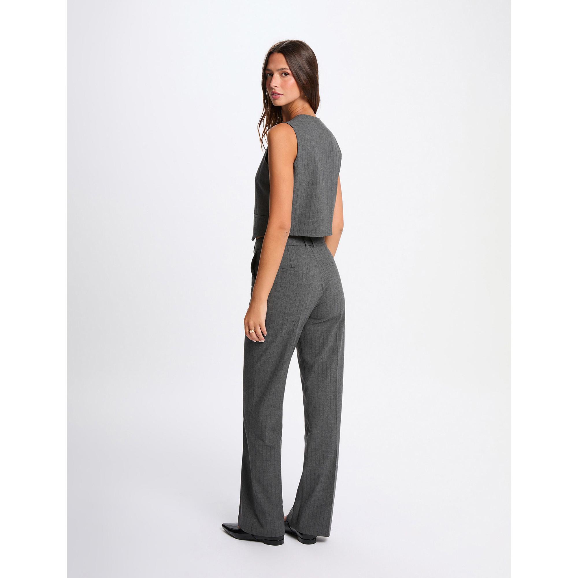 MORGAN High Waist Straight Leg Hose  