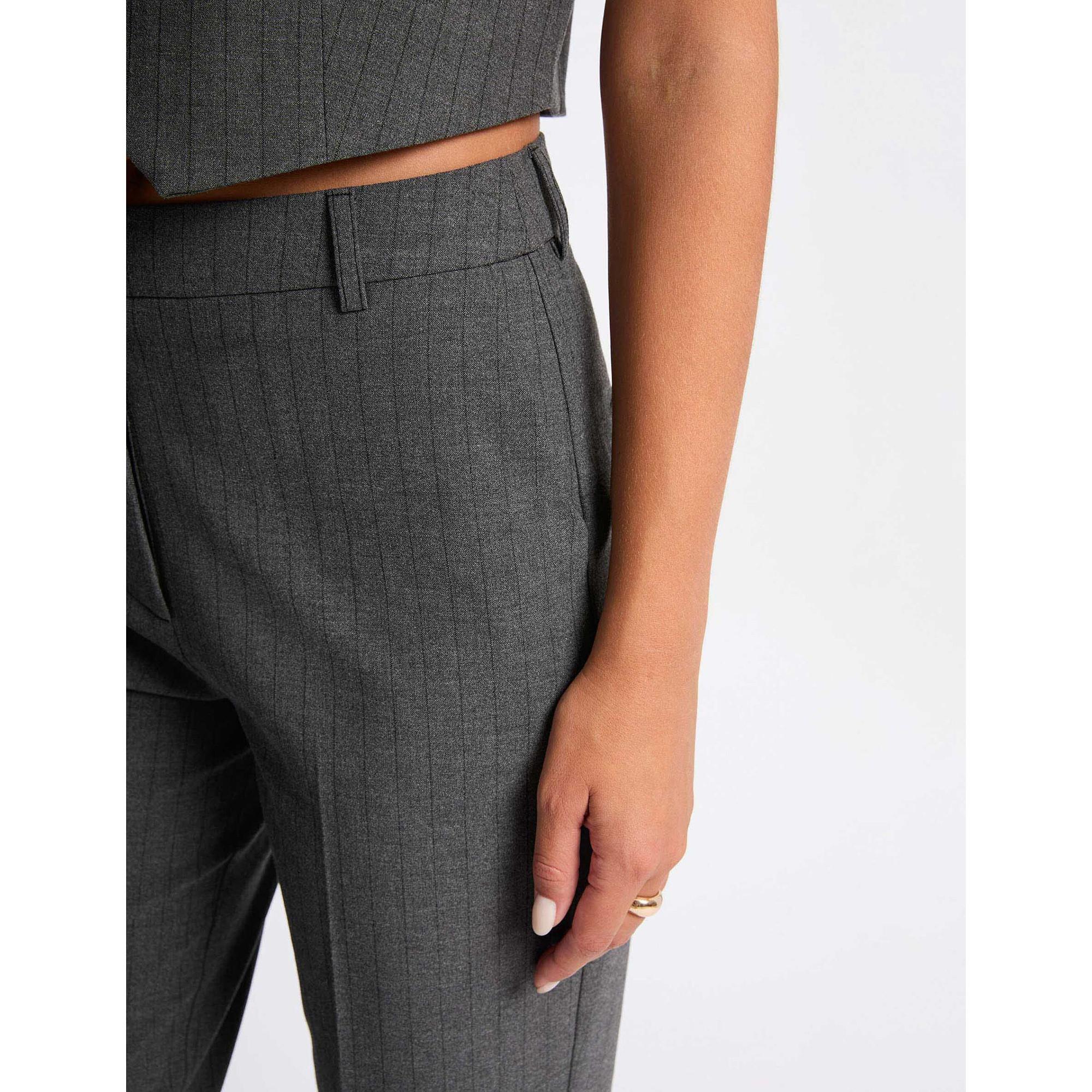 MORGAN High Waist Straight Leg Hose  