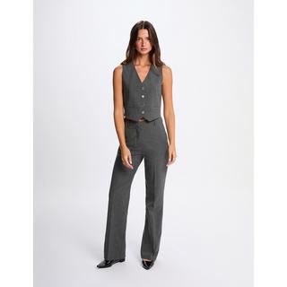 MORGAN High Waist Straight Leg Hose  