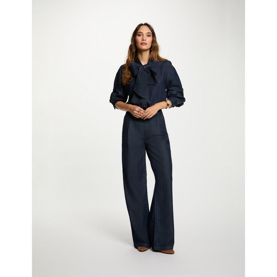 MORGAN Wide Leg High Waist Jeans  