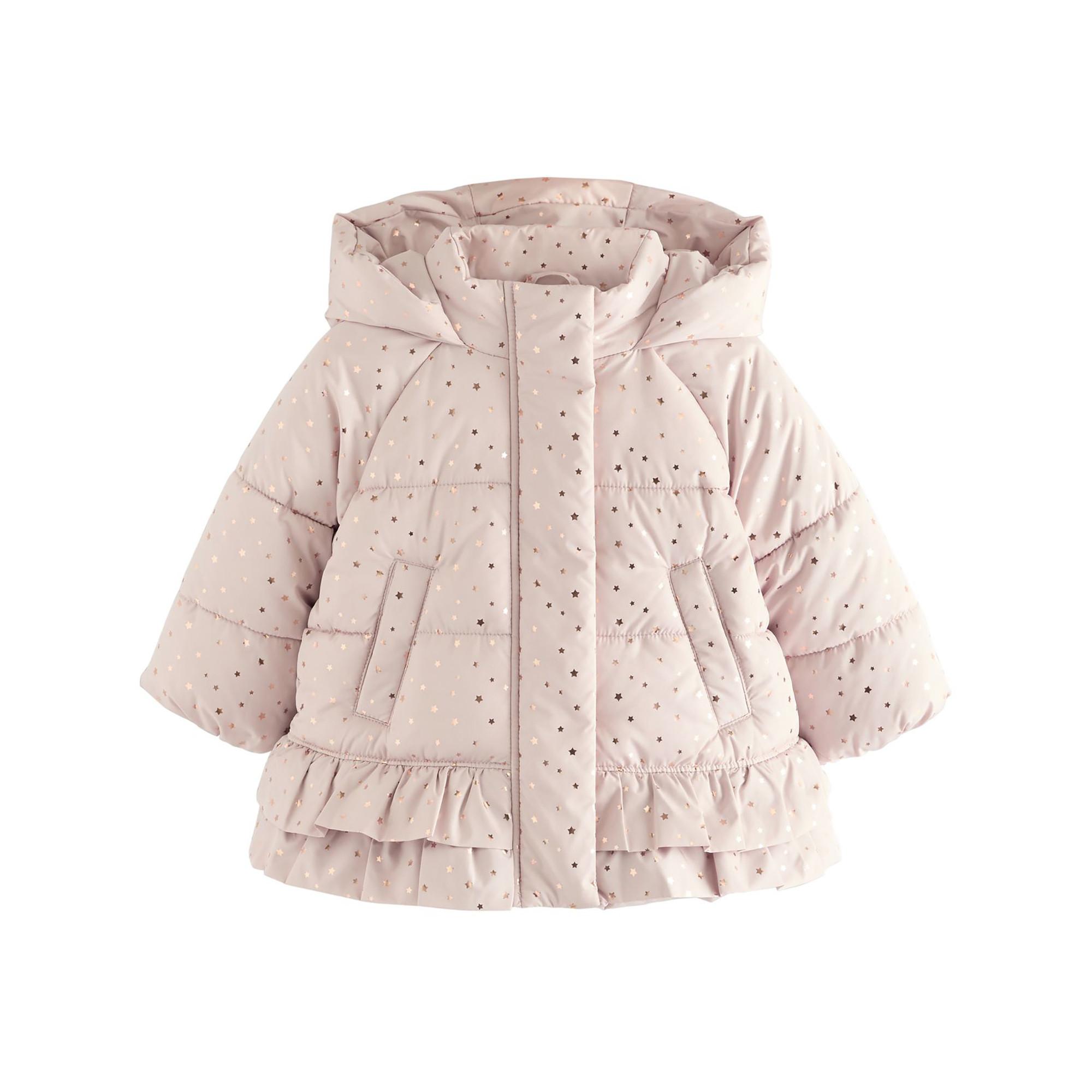 Next Doudoune Imprimé Étoiles avec Ourlet Volanté  